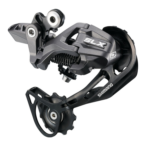 Shimano RD-M662 Service Instructions