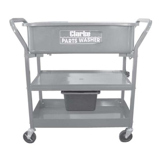 Clarke CWM20 Operating & Maintenance Instructions