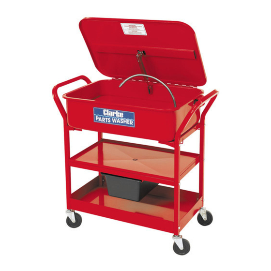 Clarke CWM20 Assembly & Maintenance Instructions