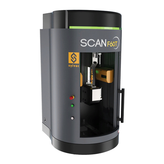 Sylvac SCAN F60 Quick Start Manual
