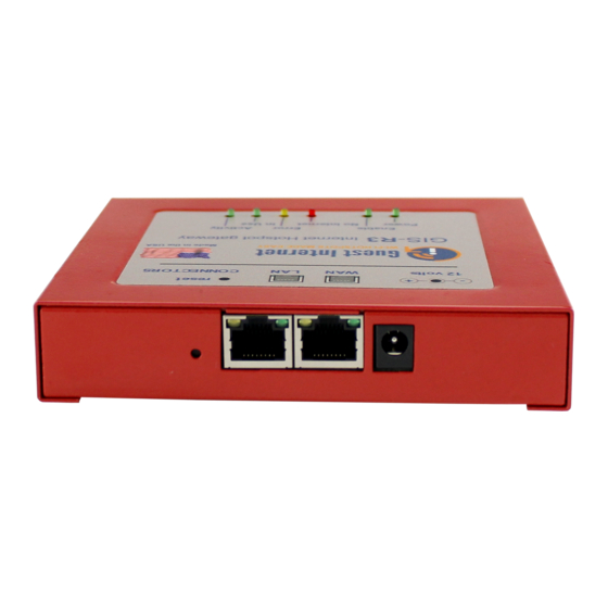 Guest Internet GIS-R3 Quick Start Manual
