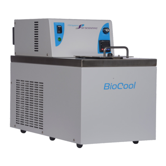 SP Scientific FTS Systems BioCool 80 Manual