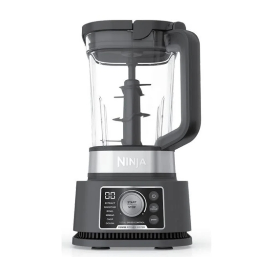 Ninja Foodi CO351B Series Blender System Manuals