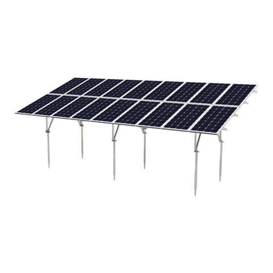 Clenergy PV-ezRack SolarTerrace II Code-Compliant Planning And Installation Manual