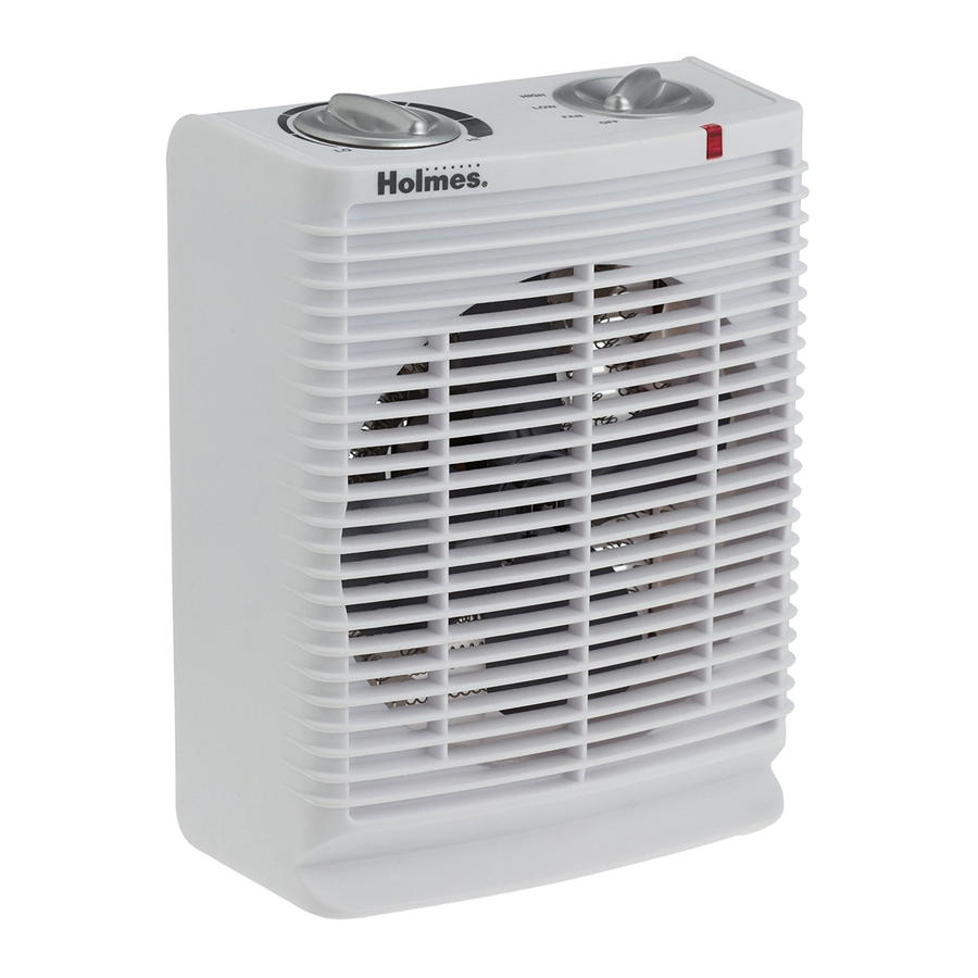 Holmes HFH111, HFH111T, HFH110, WF110 - Compact Heaters Fan Manual