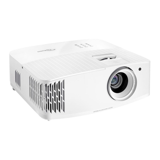 Optoma UHD35x User Manual