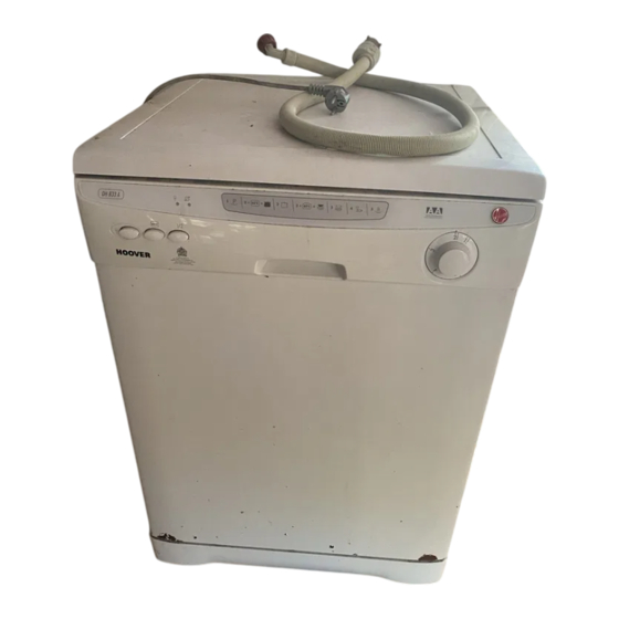 Hoover DH 833 A Manual