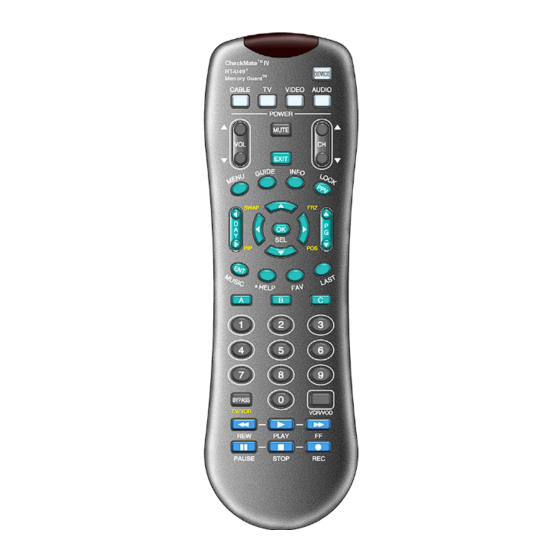 Contec CheckMate IV RT-U49 Plus Manual