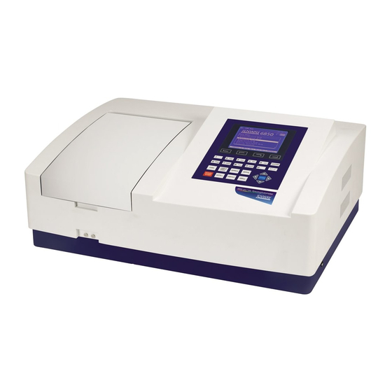 jenway 6850 Operating Manual