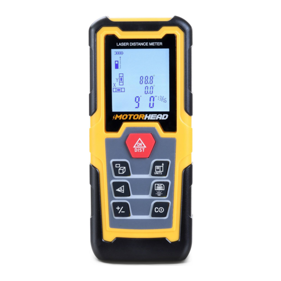 Motorhead MH-02-LM-B1-196-1 Manual
