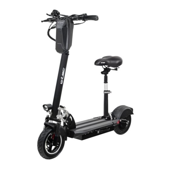 W-Tec Tendeal 10 Electric Scooter Manuals