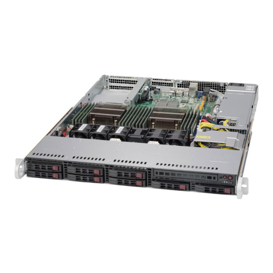 Supermicro SUPERSERVER 1028R-TDW User Manual