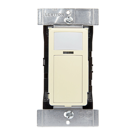 Leviton ODS15-I1I Installation Instructions