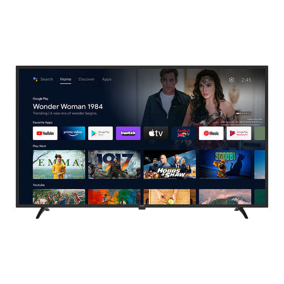 User Manuals: Blaupunkt BP420FSG9700 Smart TV