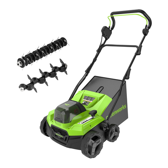 GreenWorks DHF410 Operator's Manual