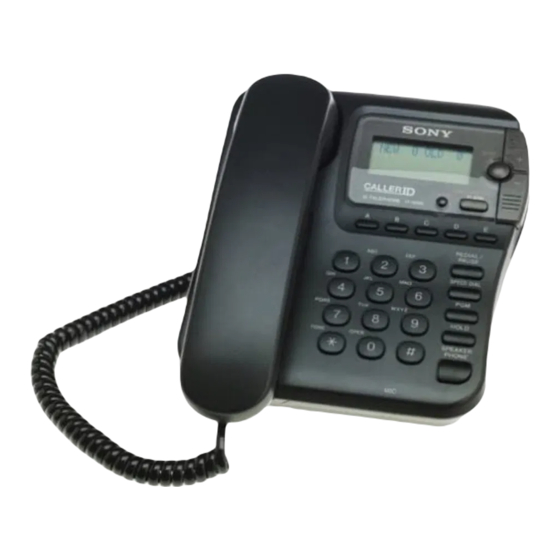 Sony IT-ID80 Operating Instructions Manual