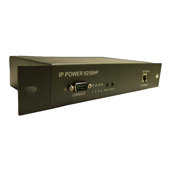 Aviosys IP Power 9258 HP User Manual