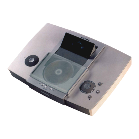 Grundig RCD 2000 Service Manual