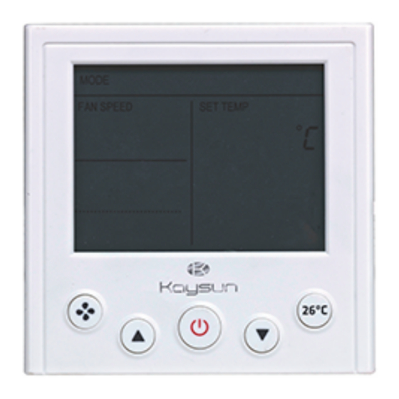 Kaysun KC-02.1 H Owner's Manual