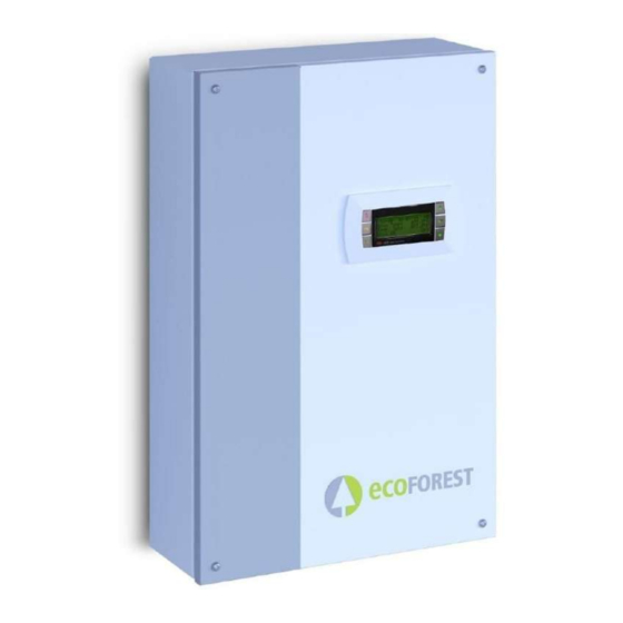 ECOFOREST ecoSMART e-source User, Installer And Technical Service Manual