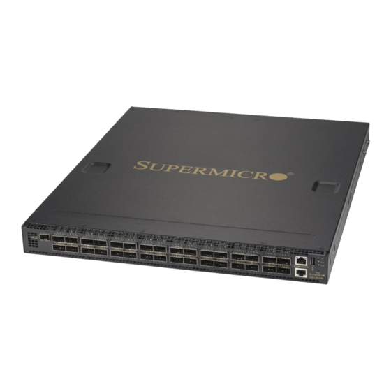Supermicro SSE-C3632S Installation Manual