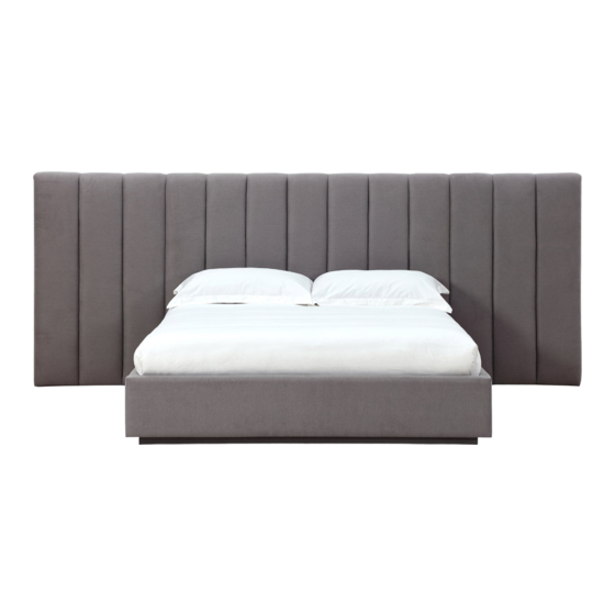 Modus MONTY MCHCH5 Upholstered Wall Bed Manuals