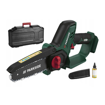 Parkside PAGHS 20-LI B2 Manuals