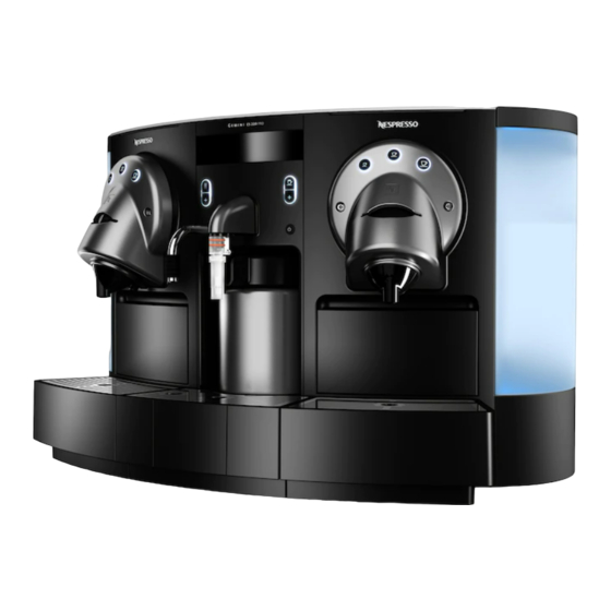 Nespresso GEMINI CS 200 PRO - DETARTRAGE Descaling Manual