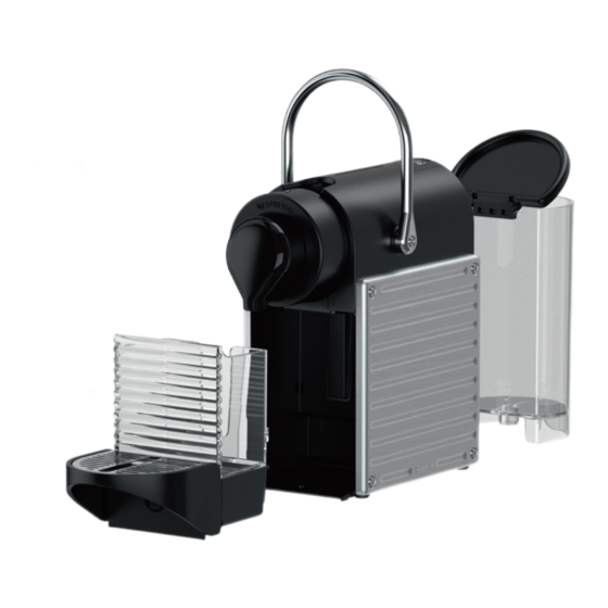 Nespresso Coffee machine User Manual