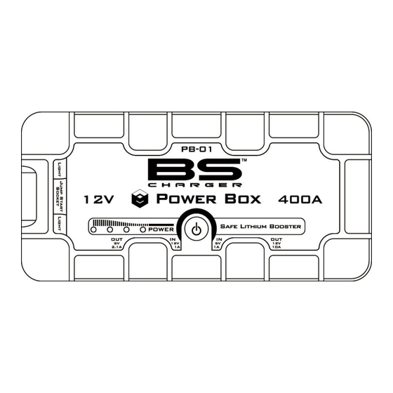 BS Charger PB-01 User Manual