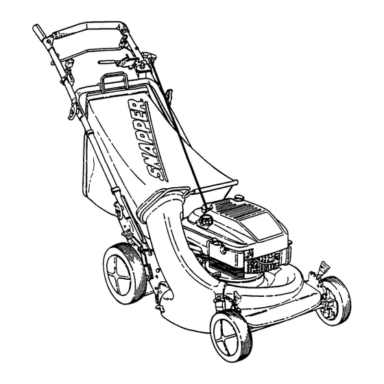 Snapper FRP216012E, FRPS216015E, NFRP216012E, NFRP216012E Parts Manual