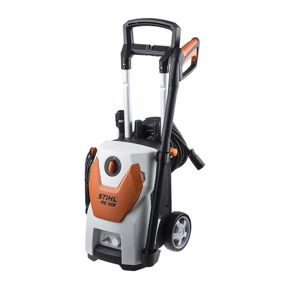 Stihl RE 109 Instruction Manual