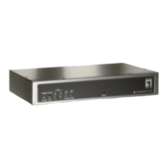 LevelOne VOI-7 Series How To Set Up