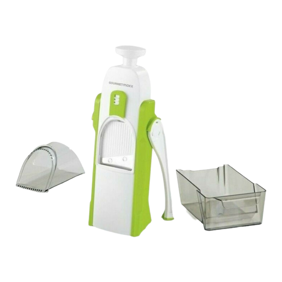 gourmetmaxx Push n Ready Operating Instructions Manual