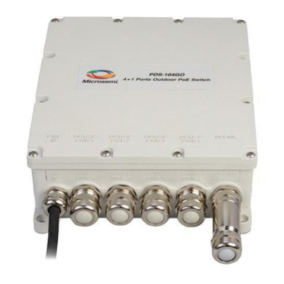 Microsemi PDS-104GO Hardware Specification And Installation Manual