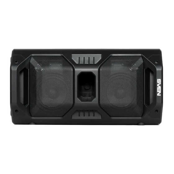 Sven PS-600 User Manual