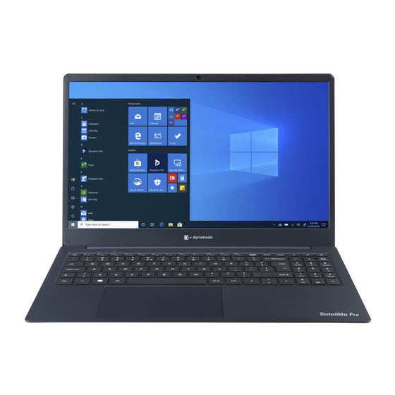 dynabook SATELLITE PRO C50-H Maintenance Manual