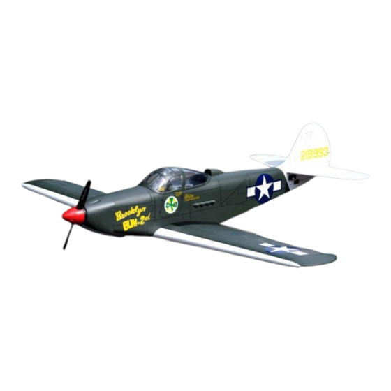 VQ Airacobra P-39 Instruction Manual