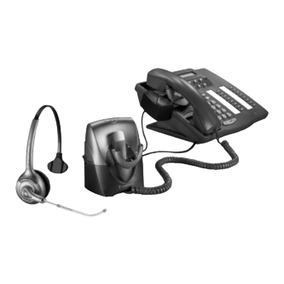 Plantronics SupraPlus User Manual