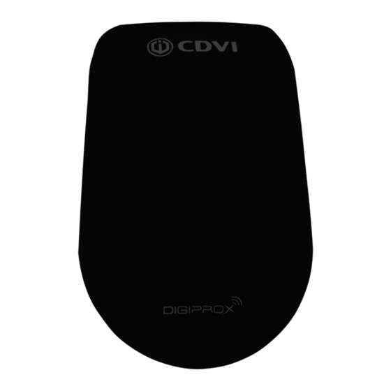 CDVI SOLARPB Quick Start Installation Manual