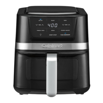 Cuisinart AIR-80 Instruction/Recipe Booklet