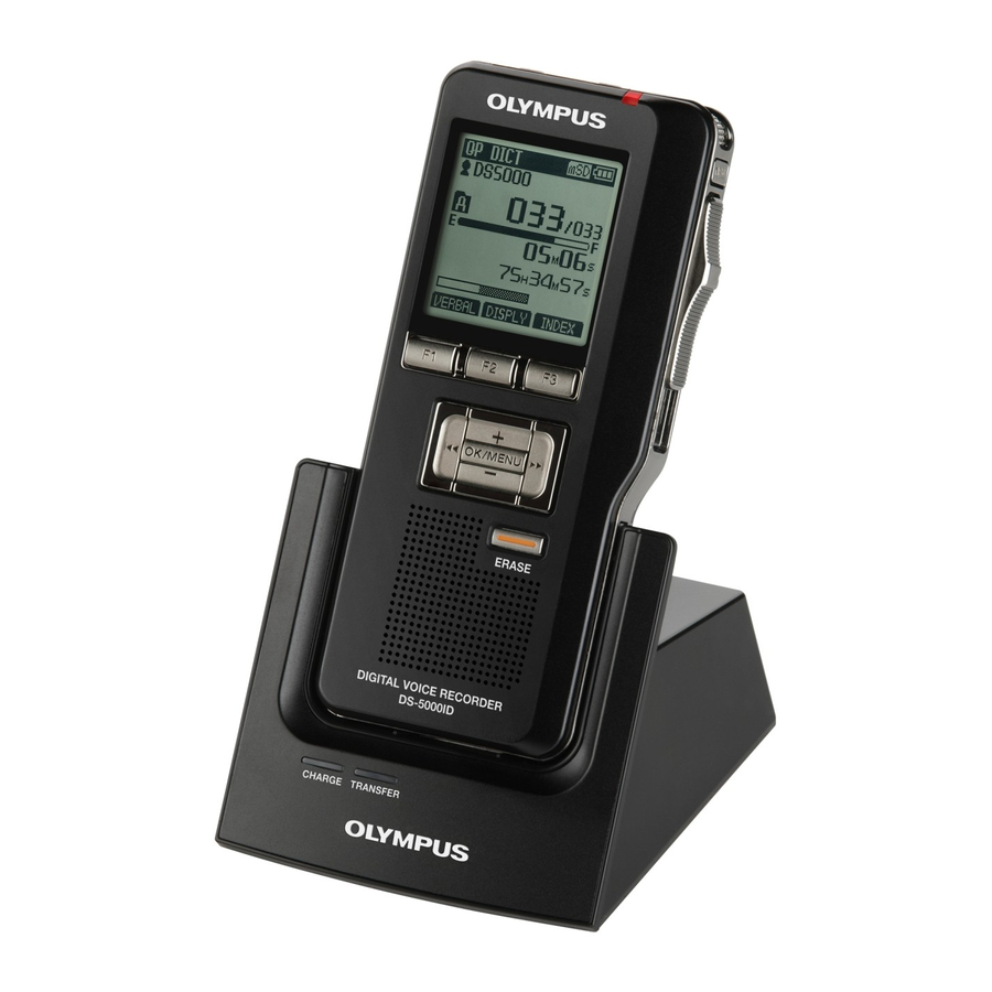 Olympus DS-5000 Detailed Instructions