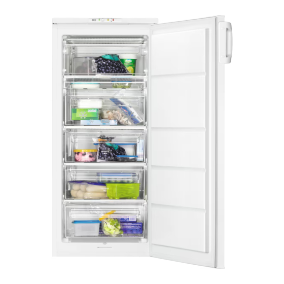 Zanussi zfu19400wa User Manual