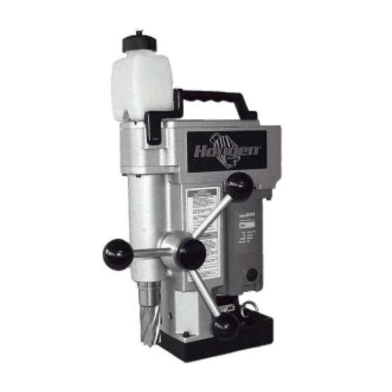 Hougen HMD500 Operator's Manual