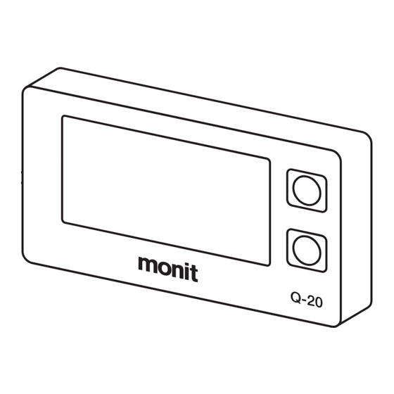 Monit Rally Q-10 Operations & Installation Manual