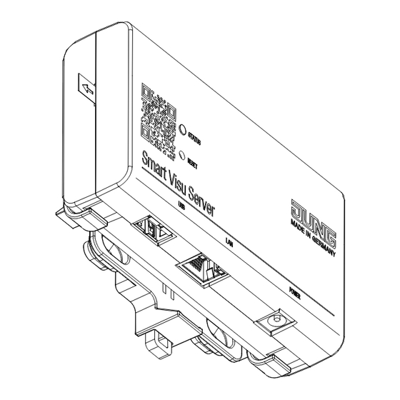 Jung SV-SERVER-01 Operating Instructions Manual