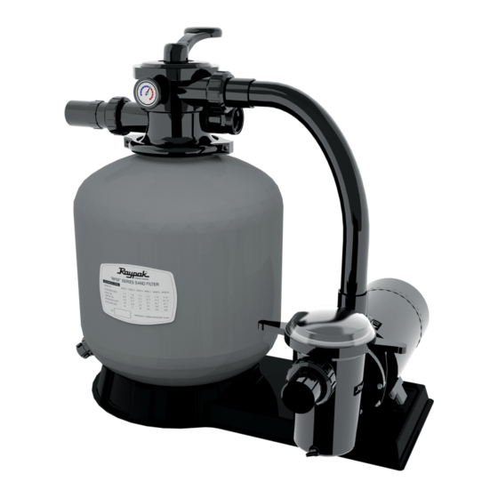 Raypak RPSFP16 Pool Sand Filter Manuals