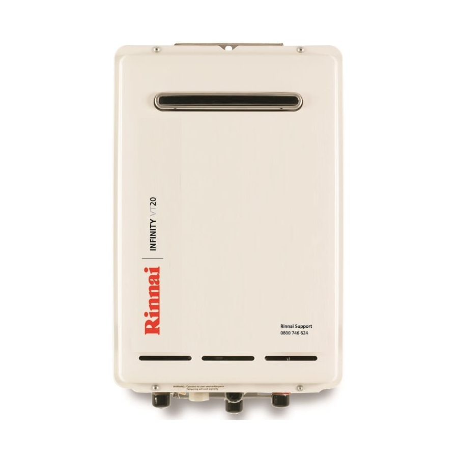 Rinnai Infi nity Solar 20 Operation And Installation Manual