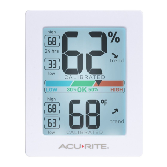 AcuRite 01139 Instruction Manual