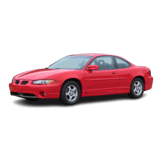 Pontiac 1997 Grand Prix Owner's Manual